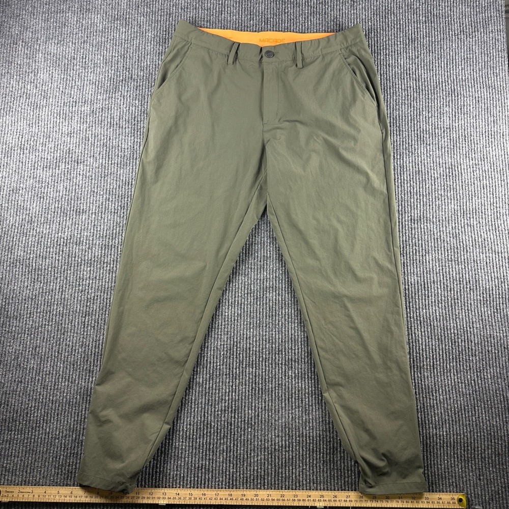 Macade Golf Slim-Fit 4 Way Stretch Joggers Mens 36 Regular Green Performance